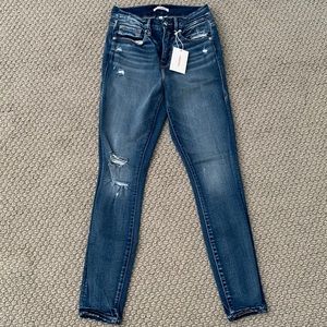 Good American Ankle Skinny Jeans- Size 2